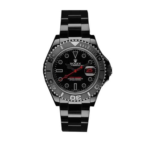 rolex milgauss titan black fake
